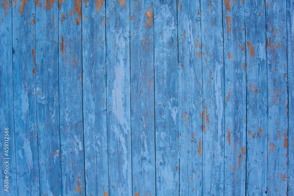 blue wood texture background, top view wooden plank panel, peeling paint on wood blue wood texture background, top view wooden plank panel, peeling paint on wood