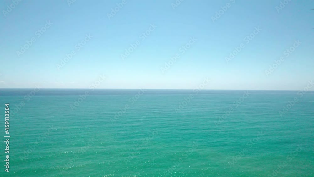 The endless horizon below us, only the blue depths. The endless horizon below us, only the blue depths.