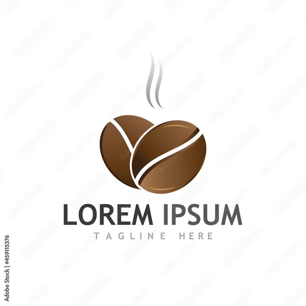 coffee bean icon vector coffee bean icon vector