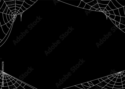cobweb theme background free vector