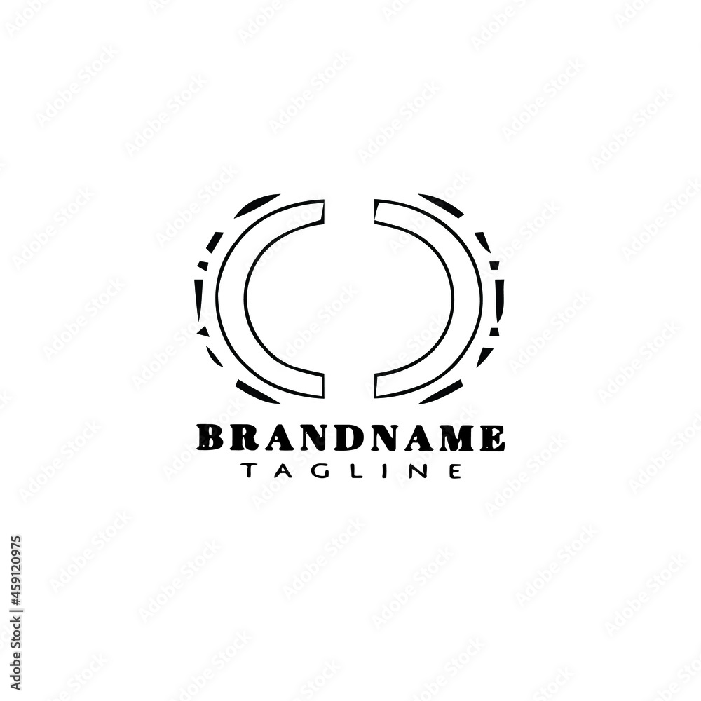 brackets cartoon logo icon design template black isolated illustration brackets cartoon logo icon design template black isolated illustration