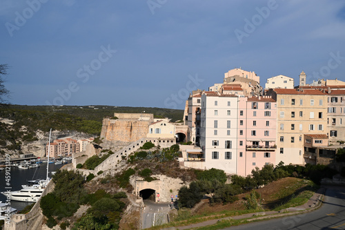 Vieille ville de Bonifacio en Corse