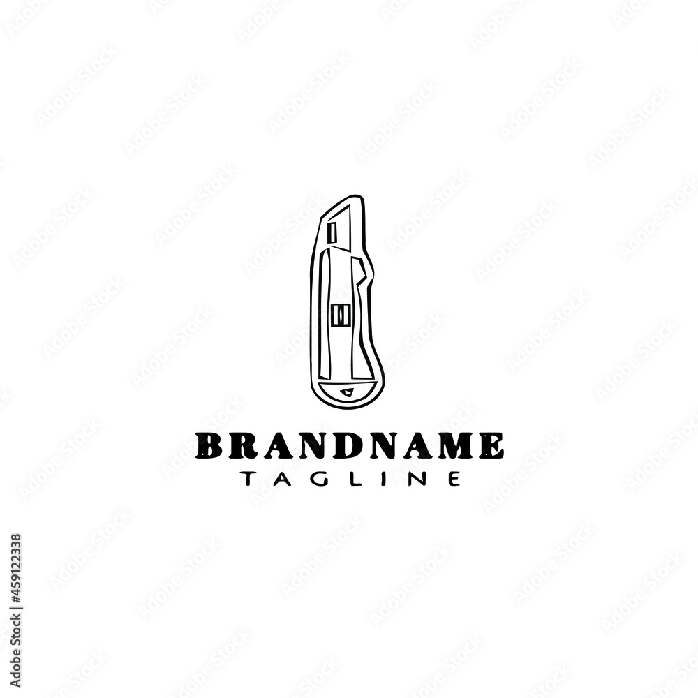 cutting cartoon icon design template black isolated vector illustration cutting cartoon icon design template black isolated vector illustration