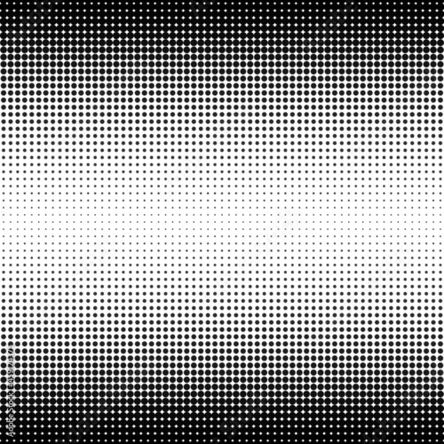 monochrome halftone pattern background vector