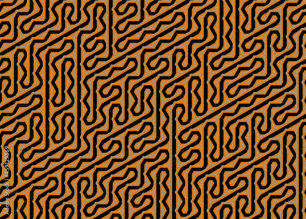 Colour Hexagon Tile Connection art background design illustration Colour Hexagon Tile Connection art background design illustration