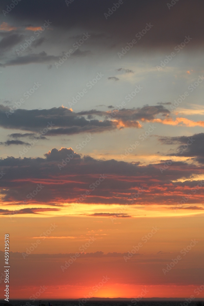 Obraz premium Du rouge au gris