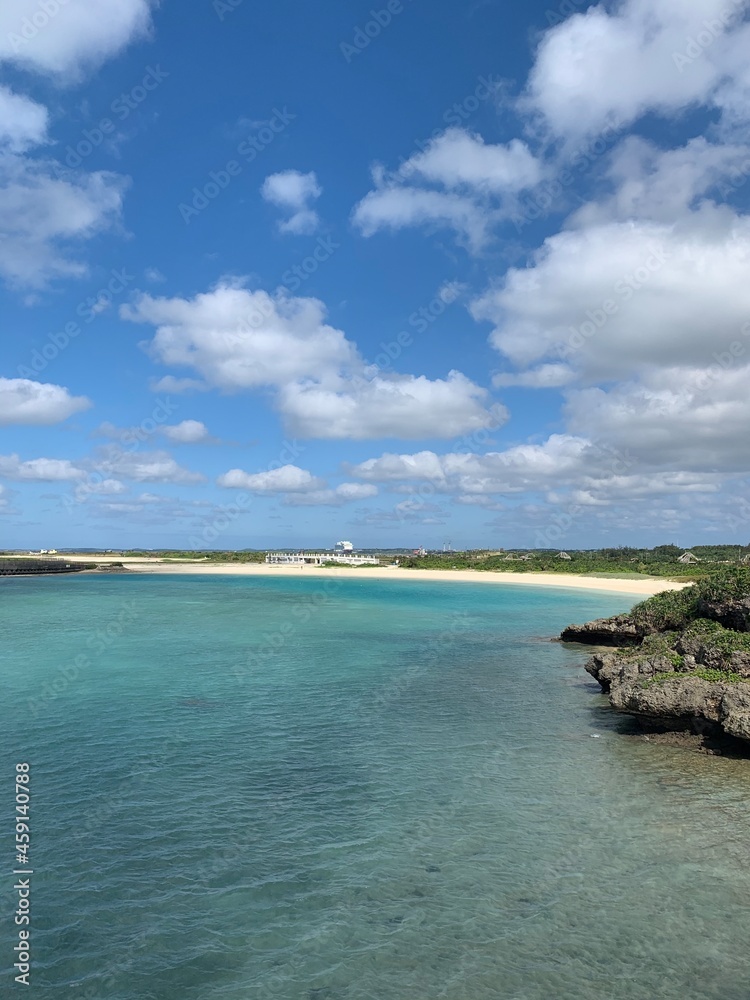 Fototapeta premium 伊良部島 伊良部大橋 宮古島 宮古列島 沖縄県