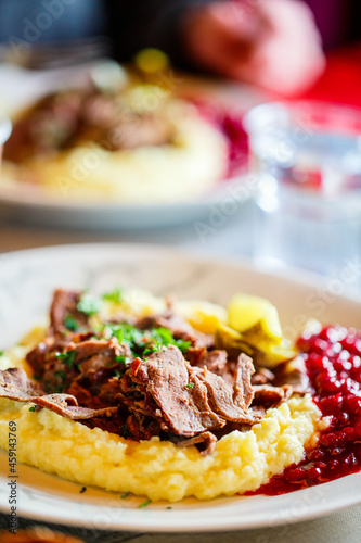 Картината върху платно Traditional finnish food
