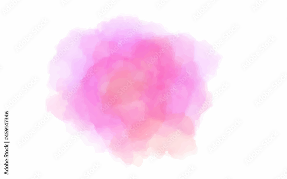 abstract watercolor hand painted vector illustration. Abstract watercolor art hand paint on white background, Watercolor background.