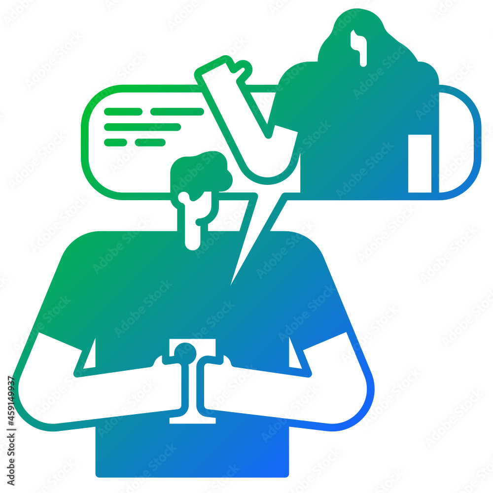 Fototapeta premium chatting icon