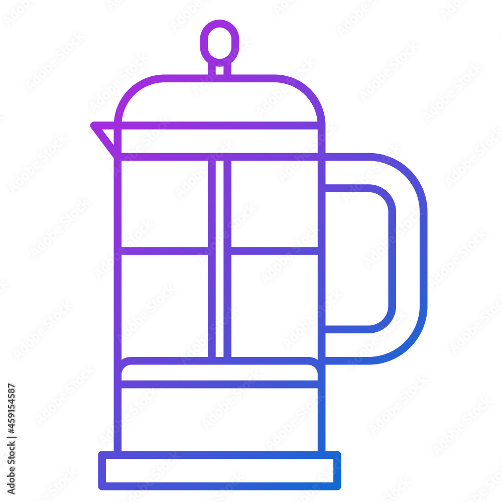 french press icon french press icon