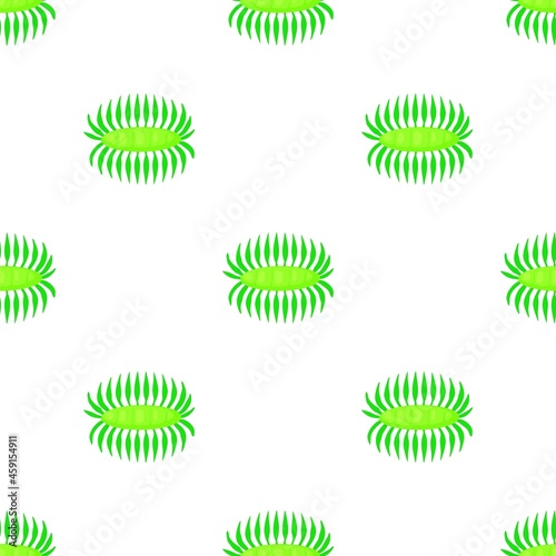 Bacteria centipede pattern seamless background texture repeat wallpaper geometric vector