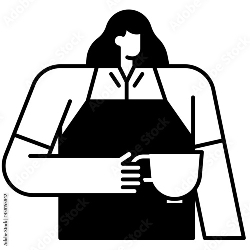 waitress icon