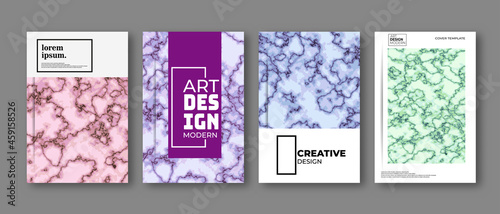 artistic covers design. creative fluid colors background.