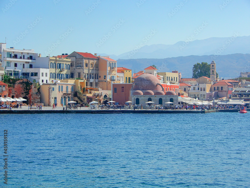 Rethymnon town in Crete 