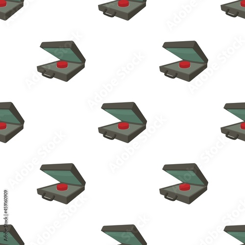 Alarm button pattern seamless background texture repeat wallpaper geometric vector