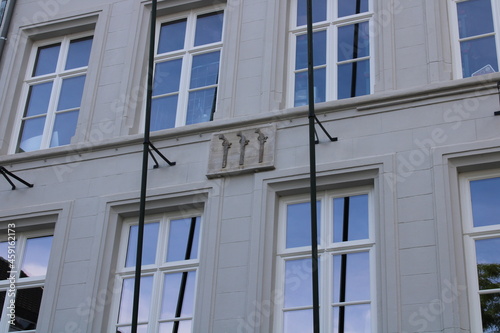 Buildings in the Hasselt city centre