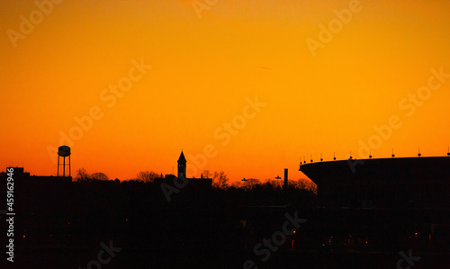 Morning Glow - Clemson Skyline photo