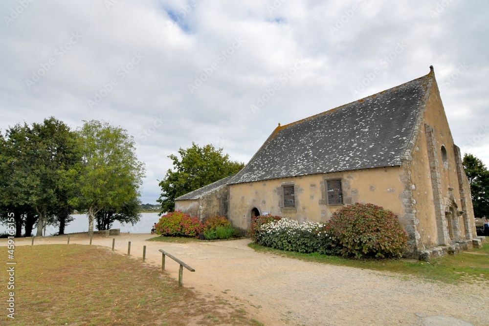Fototapeta premium beautiful chapel of Saint-Cado in Brittany France