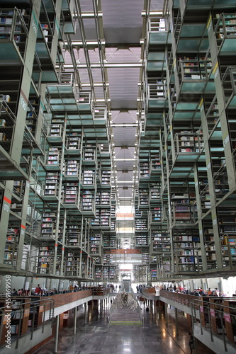 View of Biblioteca Vasconcelos library, Mexico