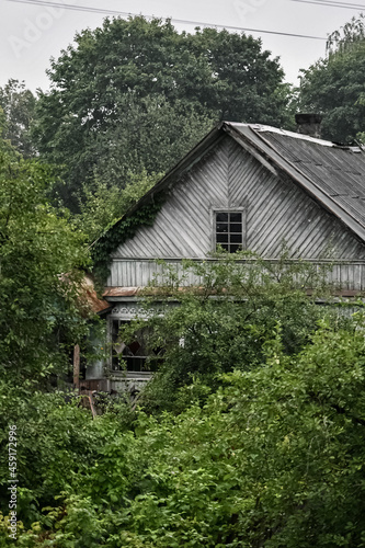 old wooden house