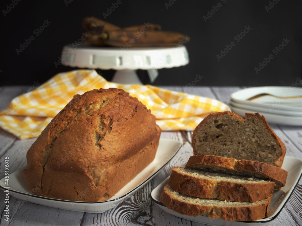 Obraz premium Chlebek Bananowy