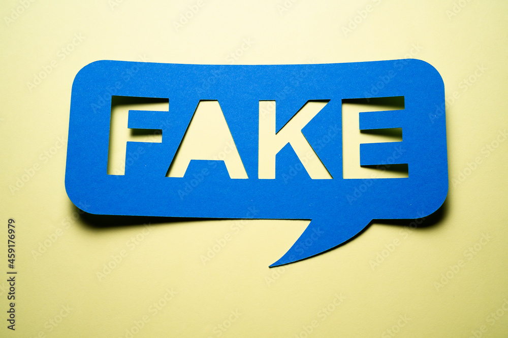 Fake News Fact Check Speech Bubble Fake News Fact Check Speech Bubble