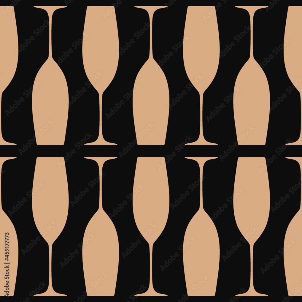 Champagne glass pattern. Champagne glass pattern.