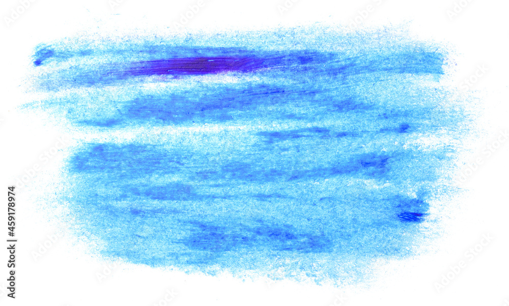 abstract stain of paint blue blurry smeared abstract stain of paint blue blurry smeared