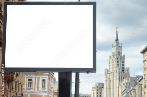 Photography Mockup billboard ad for your design advt adv advertising street tram bus stop Mo