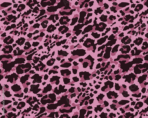 Leopard pattern design, vector background