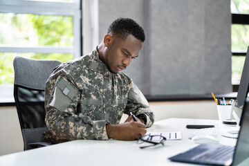 Veteran African Man Person Education