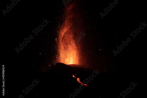 Erupci  n del volc  n de Cumbre Vieja en la isla de La Palma  Islas Canarias