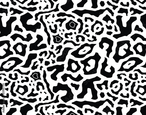 Leopard pattern design, vector background