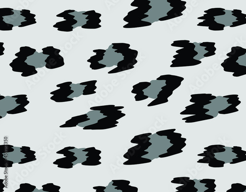 Wallpaper Mural Leopard pattern design, vector background Torontodigital.ca