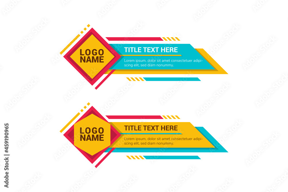 Set of trendy flat geometric vector banner elements. retro design style. Vintage colors and shapes. colorful colors. Set of trendy flat geometric vector banner elements. retro design style. Vintage colors and shapes. colorful colors.