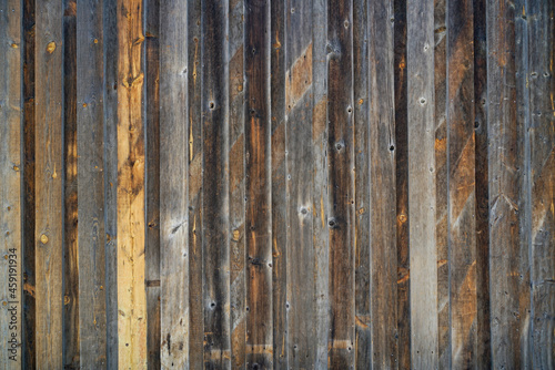 Vintage textured wood background planks. Rouge wooden surface on a wall or floor.