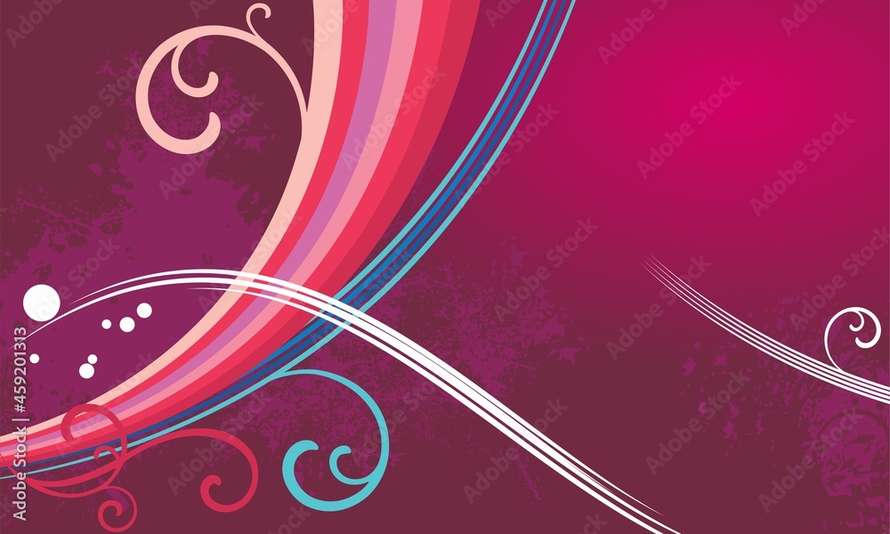 purple background image with flower stalk motif purple background image with flower stalk motif