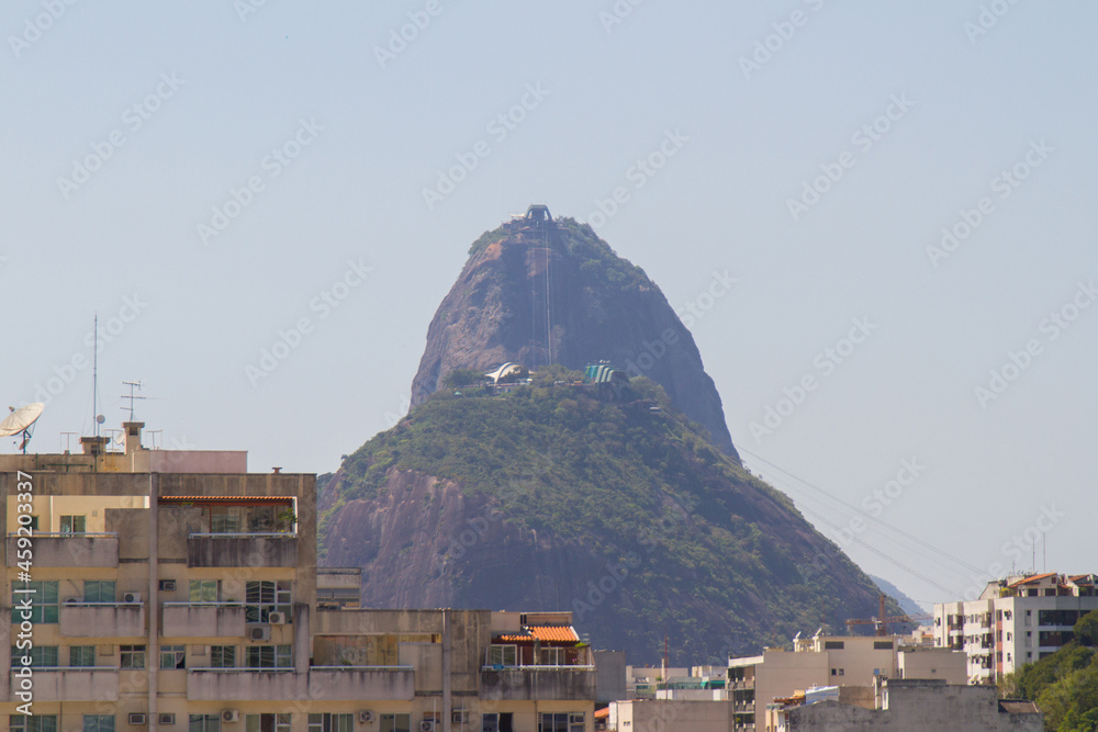 buildings in the Botafogo neighborhood in Rio de Janeiro.