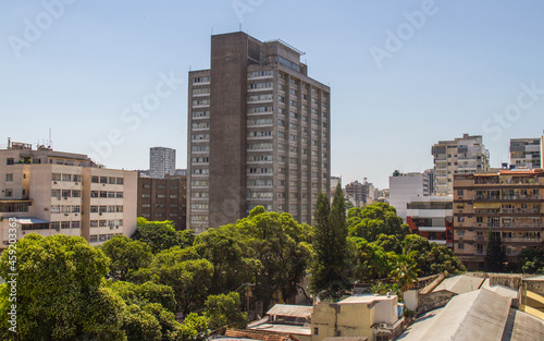 buildings in the Botafogo neighborhood in Rio de Janeiro.