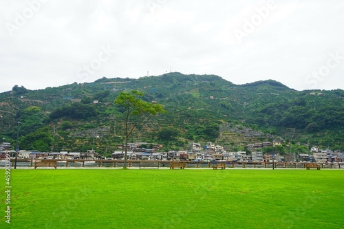 Gongen-yama Mountain in Ehime, Japan - 日本 愛媛 八幡浜港 権現山