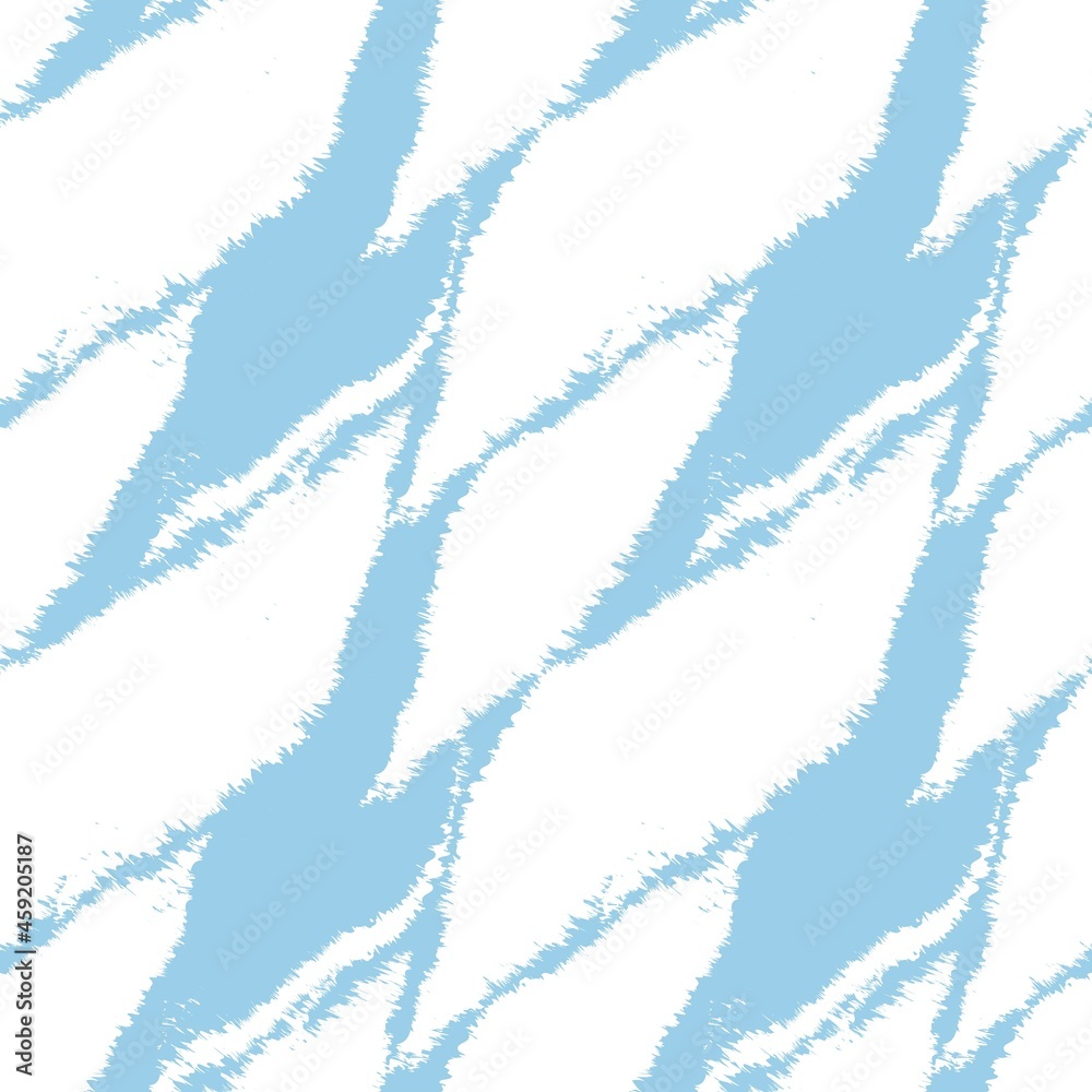 Fototapeta premium Brush Stroke Fur Seamless Pattern