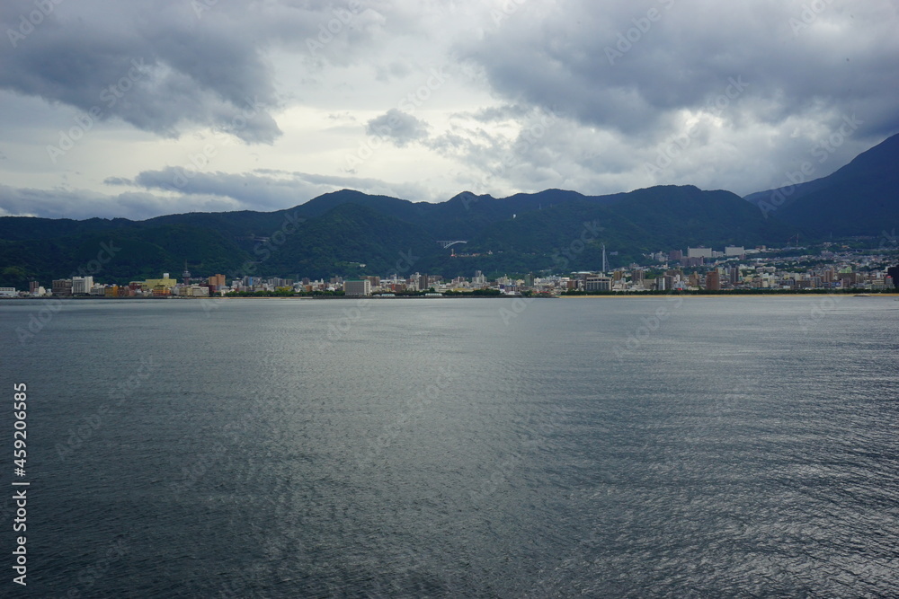  Beppu Cruise Port and Peppu Bay in Oita, Japan - 日本 大分県 別府湾 別府港