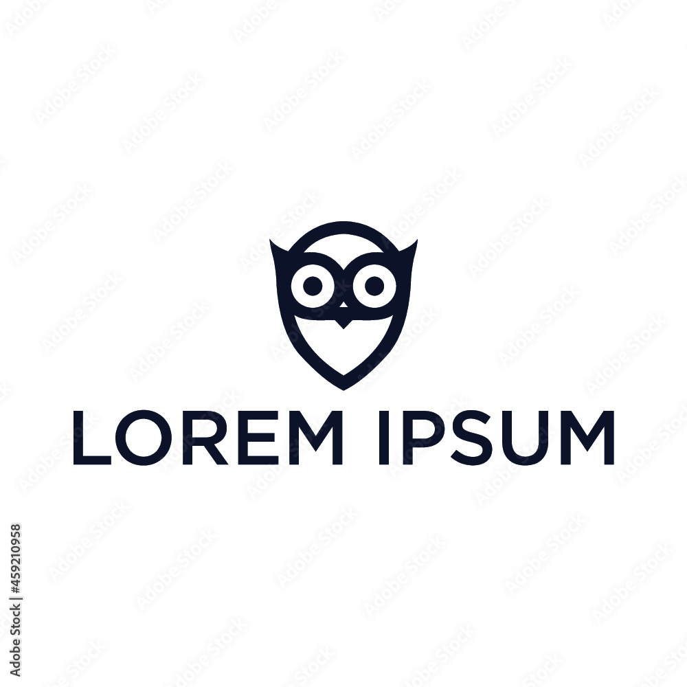 Owl logo design Owl logo design