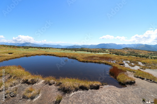 新潟県湯沢の苗場山の登山