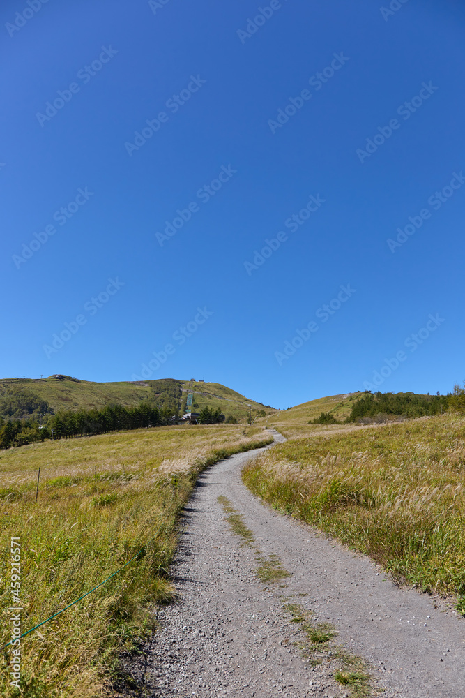 9月（秋） 快晴の車山 長野県茅野市