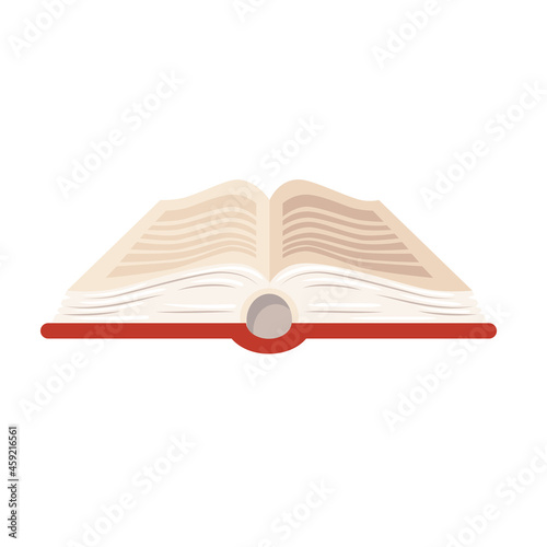 red book open
