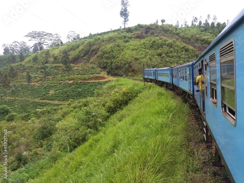 train in the countryside