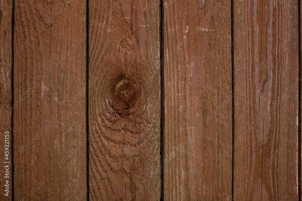 Naklejka premium Brown wood texture. Abstract background, empty template