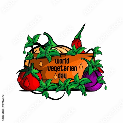 leaf vector, vegetable, world vegetarian day, 01 oct photo